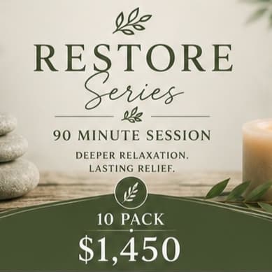 Restore Series : 10 pack at Healing Waves Therapeutic Massage in Niceville, FL